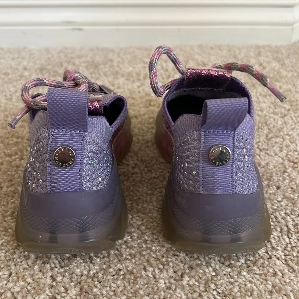 Steve Madden Girls J-Miss Ombre Rhinestone Sneakers